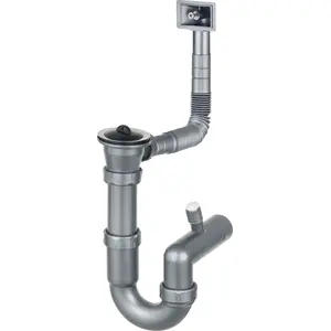 deante syfon rurowy pojedynczy 2" ZXY_9921 — single-pipe sink trap, 2-inch