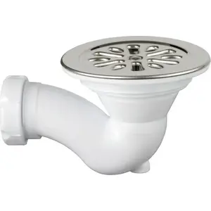 Dušas paliktnes sifons JIMTEN S-134/12068 hroms 1½" x 80 mm priekš 60 mm atveres
