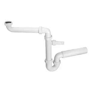 McAlpine одиночный трубообразный сифон HC7HC13 1,5" для умывальника и сантехники