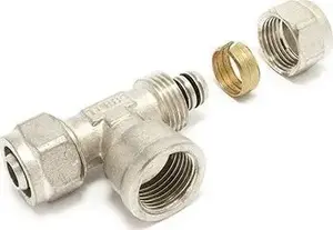 Тройник зажимной Comap TurboSKIN 20x2–3/4" (GW) резьбовой зажимной фитинг
