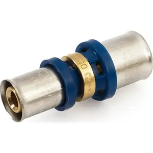 Compression Reducer Fitting GF 20x16 mm – brass press/press connection