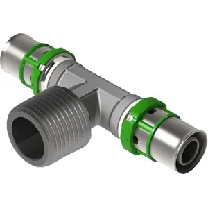 Пресс-тройник Comap Trójnik GZ MultiSkin латунь/оловянное покрытие 20 x 1/2 x 20