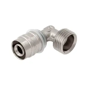 Колено Kisan с наружной резьбой 20x3/4" WL30.33.21.00 — фитинг 90°