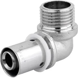 Compression Elbow Perfexim 734 20 mm x 3/4" BSP male