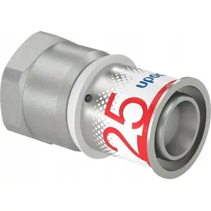 Пресс-фитинг Uponor S-Press PLUS с внутренней резьбой Rp 3/4, диаметр 25 мм