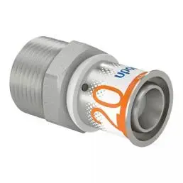 Переходник для крана Uponor 1070505, серый, 1 шт.