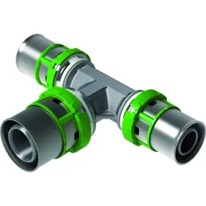 Запрессовываемый тройник редукционный Comap 40x3,5–26x3–40x3,5, пресс-фитинг