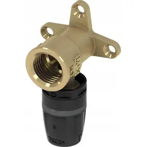 Угловой настенный фитинг TECE TECElogo 16 мм x 1/2" GW, латунь (модель 8620002)