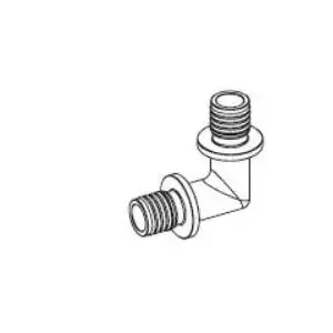 TECE 90° Brass Elbow 25 mm – TECE Kolano 90° 25mm mosiądz