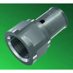 Compression Coupling WAVIN TIGRIS M1 with Internal Thread 20 mm 3/4" PN10 (3243170262)