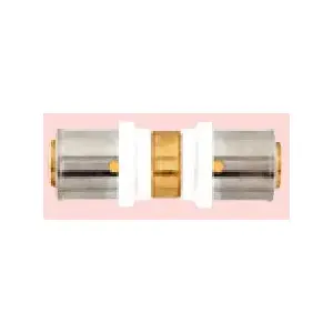 Straight coupling Herz P 7020 00 for 20x2 copper/aluminium pipes