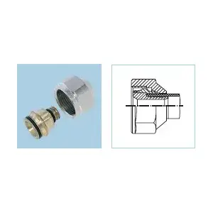 Понижающая муфта Kisan 3/4" x 1" модель 20.43.12