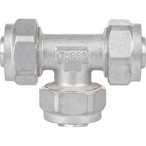 Тройник зажимной Comap TurboSKIN скручиваемый 16x2 для трубопроводов