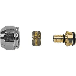 Herz connection fitting M22×1.5 plastic 16×2 for plumbing systems