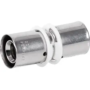 Crimp Coupling Perfexim 733 for PEX/CPVC 20 mm (model 62-733-0200-000)