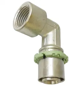 Compression elbow Comap MultiSkin brass/galvanized 26x3/4 722JDX-02