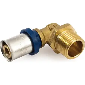 GF 90° Press Elbow 16 x 1/2" Female Thread, Model 5S0021H041620T