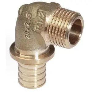 REHAU RAUTITAN LX transition elbow 40 - Rp 1 1/4 for piping connections