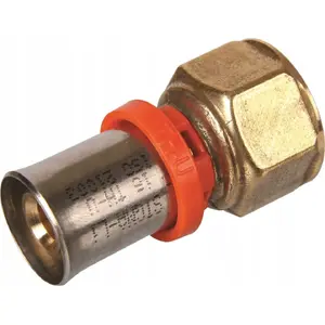 Straight Connector SiGMA-Li MZPW1634 16x3/4" Female Thread PEX