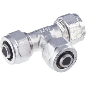 Тройник зажимной Comap TurboSKIN GZ 16x2–1/2, модель 9468314-02