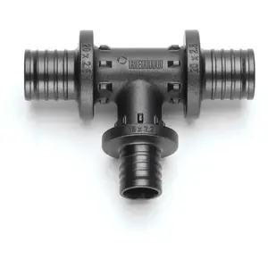 REHAU Trójnik red PX - RAUTITAN PPSU 20-25-20 fitting for pipe transition