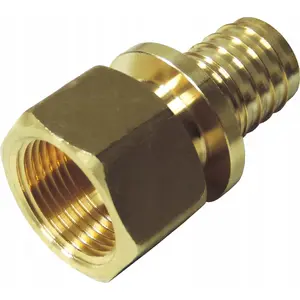 Brass Tece coupling with internal thread 25 x 3/4" - plumbing fitting