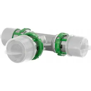 Comap прессованный редукционный тройник 32x3–20x2–32x3, медный фитинг