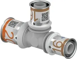 End feed reducer Uponor 1039949, plumbing fitting, grey, 1 pc
