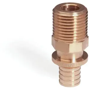 REHAU transitional fitting with external thread 20 – R 1 RAUTITAN RX lead-free