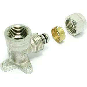 Угольник с лапками зажима Comap 16 мм x 1/2" внутренняя резьба (модель 9466314)