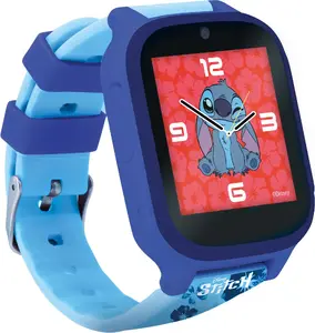 Детские умные часы Lisciani Stitch Smartwatch, синие, для детей от 7 лет