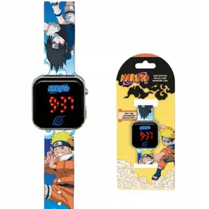 Детские часы Kids Euroswan LED с календарём Naruto NA00001, цифровые