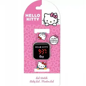 Цифровые LED часы jono toys Hello Kitty HK50201 — детские наручные часы с LED-индикацией