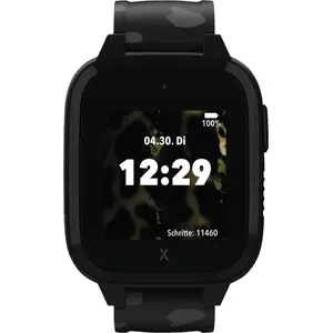 Smartwatch usams XGO3 2nd Gen — 1.3" (3.3 cm) TFT 240×240 Touchscreen, 4G, Wi‑Fi, GPS, 900 mAh, Black