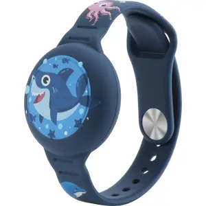Bracelet Elago Ofkoz Kids AirTag - children's waterproof shark design, AirTag holder
