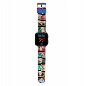 Детские часы Kids Euroswan One Piece OP00005 с LED-дисплеем и календарём