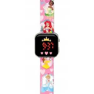 Детские цифровые наручные часы KIDS SB10519 — часы с темой Disney Принцессы