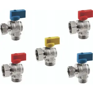 Angle valve kit for gas combi boiler Top-Therm ZB-KIT-01-U with gas valve (no filter)