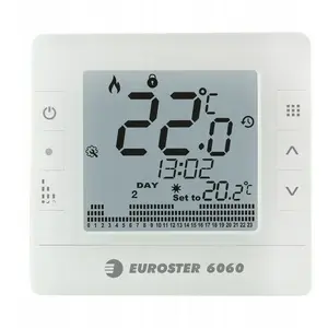 Temperature regulator Euroster E6060 — programmable room thermostat, model E6060