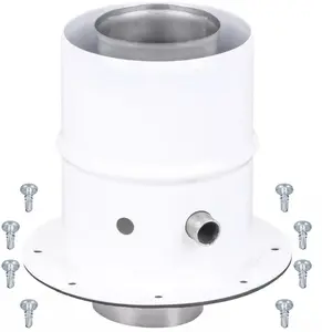 Flue Connector Jeremias for Termet Ecocondens Crystal 50 kW 060/100 with measurement ports and gaskets