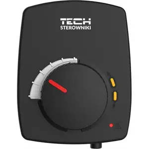 Actuator TECH STZ120TBK 3-point signal 230V AC, 120 s travel time, 1.5 m cable, black