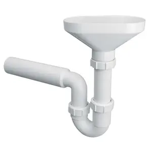 Boilera sifons McAlpine HC7-FUN 3/2" x 50 mm, iztukšošanas pieslēgums ūdens sildītājam
