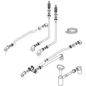 Connection kit Vaillant VIH R 120 (MPN 0020152960) for VIH R 120 systems