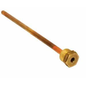 Sleeve / immersion sleeve Afriso 15x16 mm, length 100 mm, model 555034