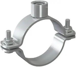 Pipe Clamp Niczuk Obejma L-PST 1/2 (20-22) 1/2 — adjustable metal clamp for 20–22 mm pipes