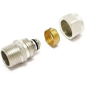 Латунная пресс-муфта Comap TurboSKIN GZ 14 x 1/2" (скручиваемая) модель 9460164-02