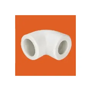 Reducer elbow 90° SiGMA-Li KR2520, polypropylene (PP), 25×20 mm