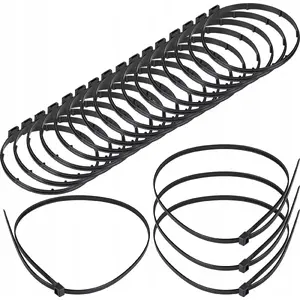 Pipe clamp SpiroFlex 60–80 mm plastic spacer clamp, universal, pack of 4 (PP)