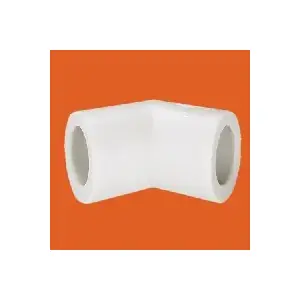 Elbow 45° SiGMA-Li PP 25 mm BOR Plus K4525 — polypropylene pipe fitting