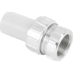 Фитинг Detal-met Śrubunek GW 25 x 3/4 PP-R - соединитель для труб 25 мм на 3/4" BSP, PP-R